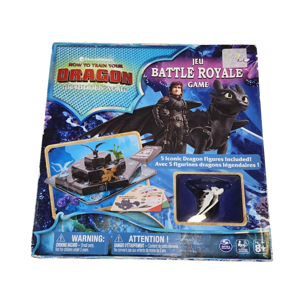 How to Train Your Dragon The Hidden World Battle Royale Board Game Spin Master
